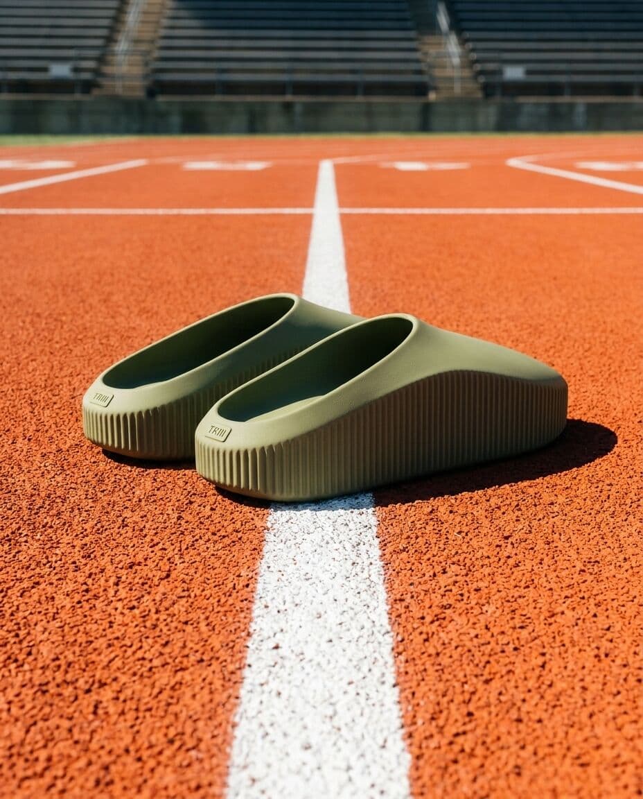 Pair of TRIII mules on a track start line